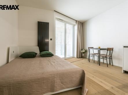 OBÝVACÍ POKOJ + KK | Pronájem bytu, 1+kk, 28 m²