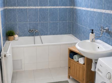 Koupelna-vizualizace | Pronájem bytu, 3+1, 80 m²