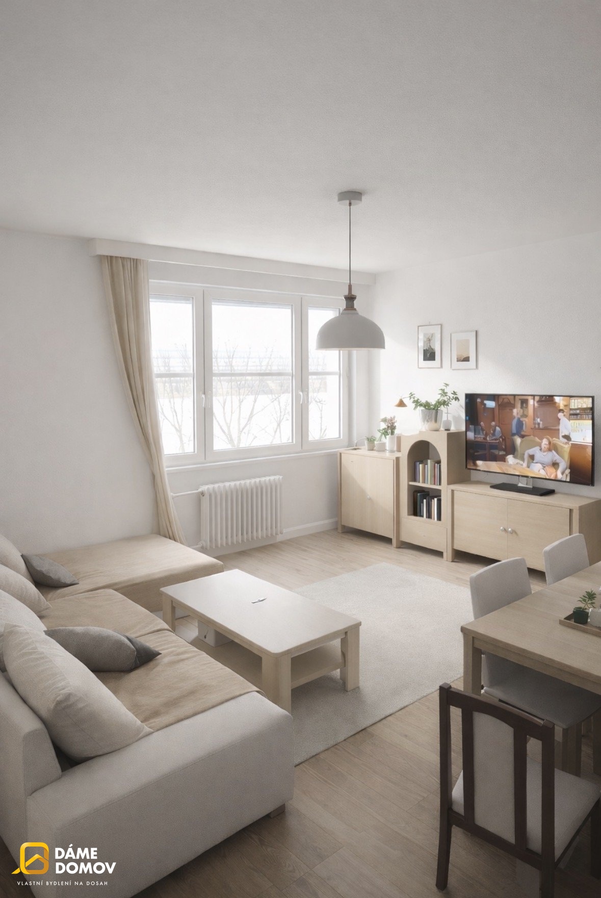 Obývací pokoj_vizualizace