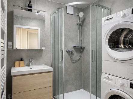 Pronájem 3+1 L.Váchy - koupelna | Pronájem bytu, 3+1, 72 m²
