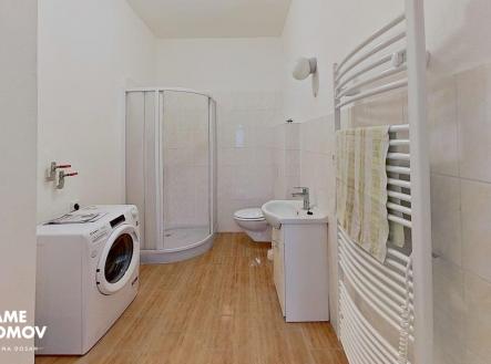 26-namesti-Dr-Edvarda-Benese-Bathroom | Pronájem bytu, 1+1, 31 m²