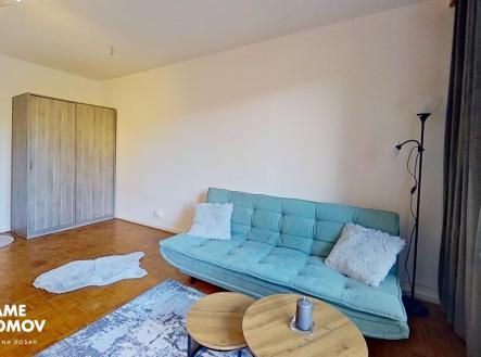 4510-Druzstevni-Living-Room | Pronájem bytu, 1+kk, 32 m²