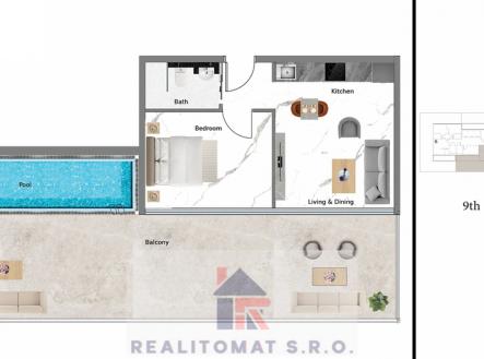 2kk-bazen-9-np.jpg | Prodej bytu, 2+kk, 70 m²