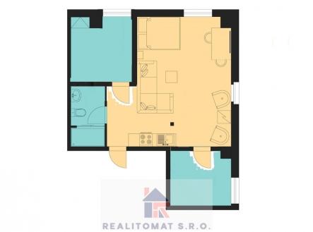 možnost rozšíření dispozice | Prodej bytu, 3+kk, 55 m²