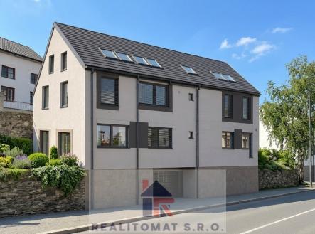 Vizualizace bytového domu | Prodej - pozemek pro bydlení, 297 m²