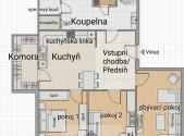 Prodej bytu, 4+kk, 69 m²