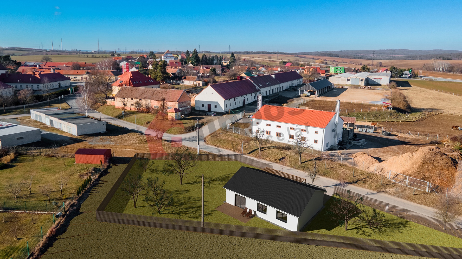 Prodej stavebního pozemku, Dukovany