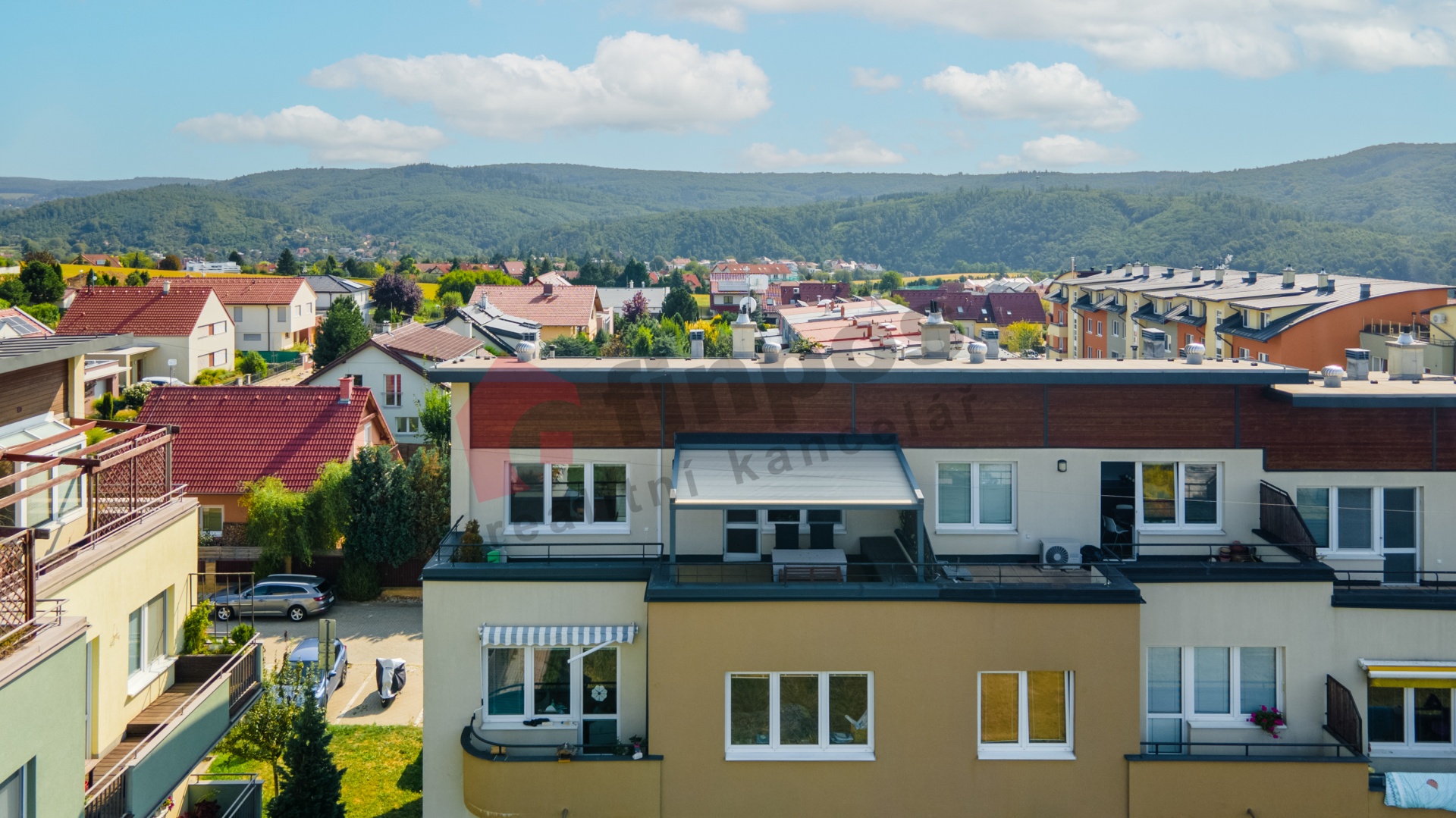 Prodej bytu 3+kk 67 m2 terasa 24 m2 v Bílovicích nad Svitavou, okr. Brno-venkov