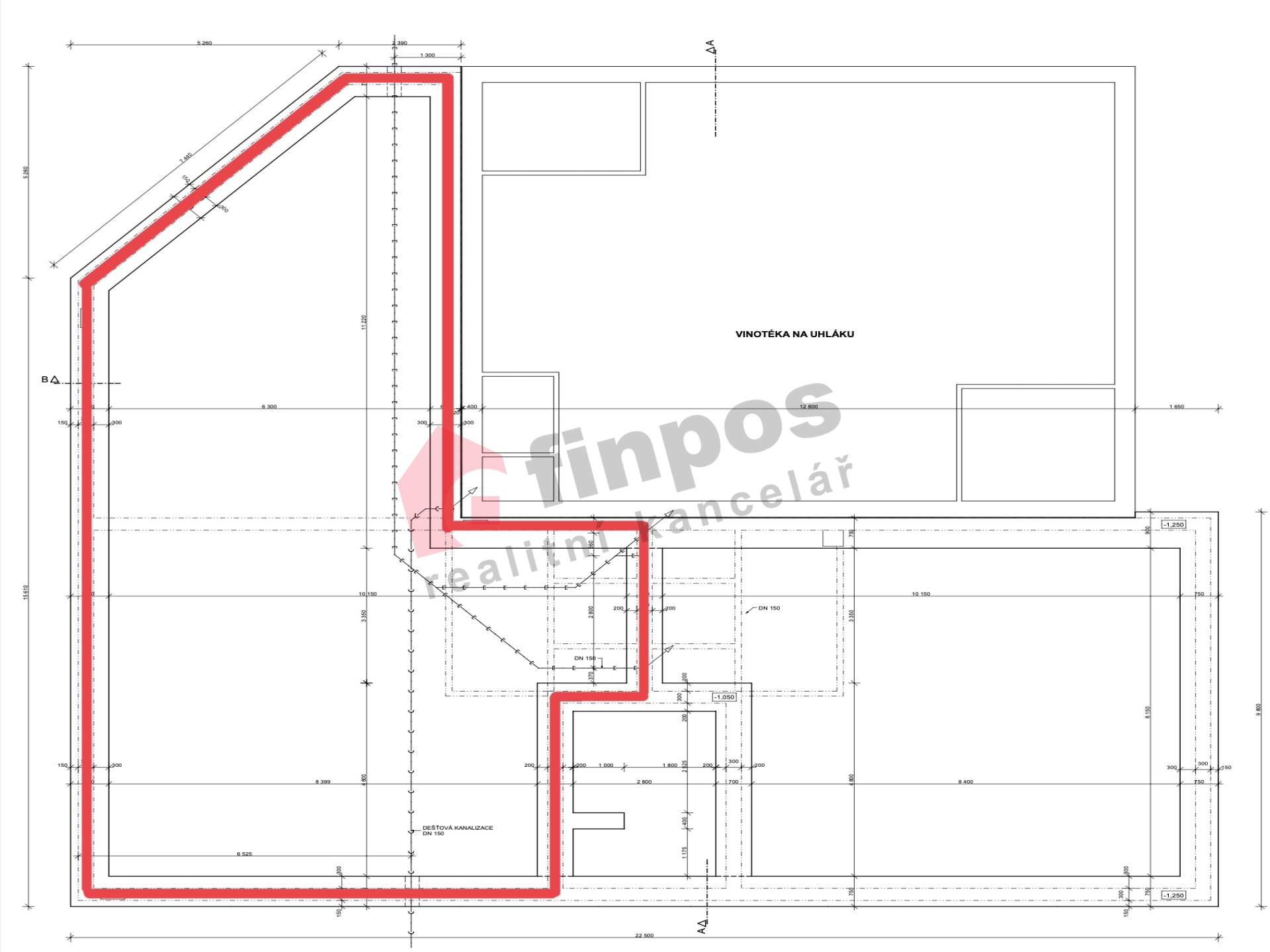 Pronájem obchodního prostoru 149 m2 v Náměšti nad Oslavou, okr. Třebíč