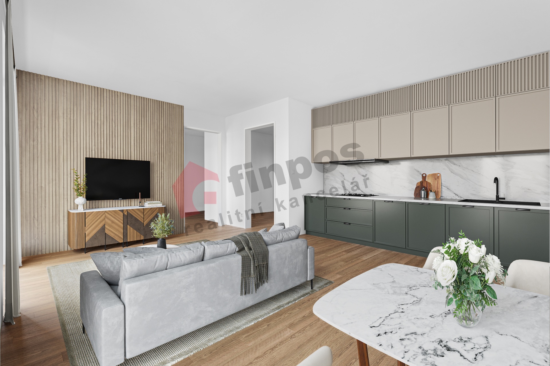 Prodej bytu 3+kk 62 m2 ve Ždánicích, okres Hodonín
