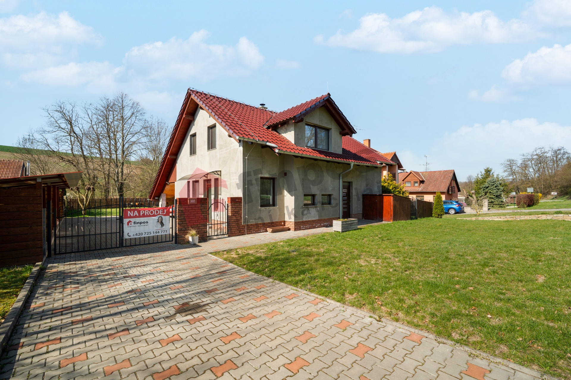 Prodej rodinného domu 5+kk 143 m2, zahrada 742 m2, Kobeřice u Brna