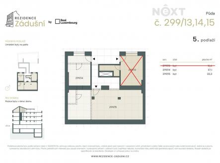 Prodej bytu, 2+1, 70 m²