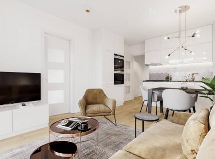 Prodej bytu, 2+kk, 50 m²