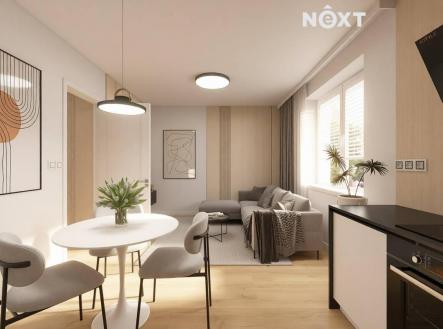 Prodej bytu, 2+kk, 42 m²