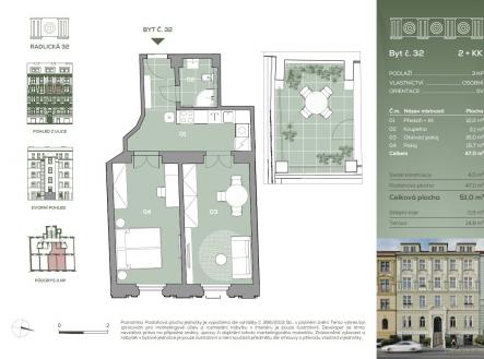 BYT 32 | Prodej bytu, 1+kk, 31 m²