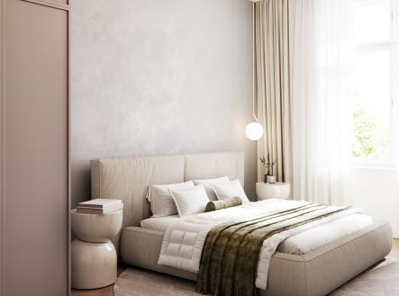 25 12 11 RADL_Ložnice 03 | Prodej bytu, 2+kk, 37 m²