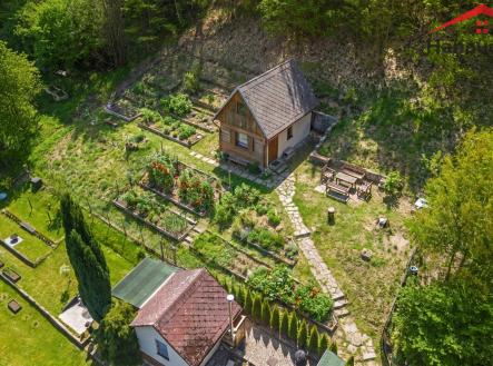 vizualizace _chata | Prodej - pozemek, zahrada, 559 m²