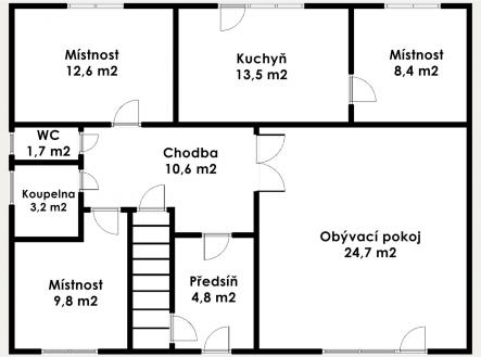 . | Prodej - dům/vila, 89 m²