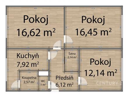 . | Prodej bytu, 3+1, 70 m²