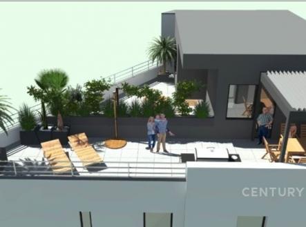 . | Pronájem bytu, 4+kk, 159 m²