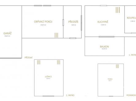. | Prodej - chata/rekreační objekt, 92 m²