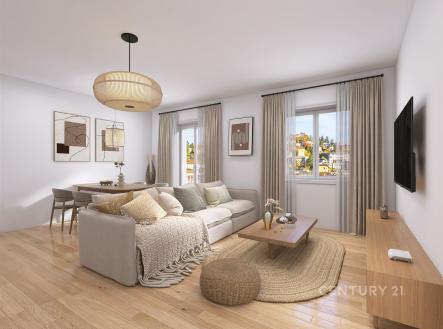 . | Pronájem bytu, 2+kk, 57 m²