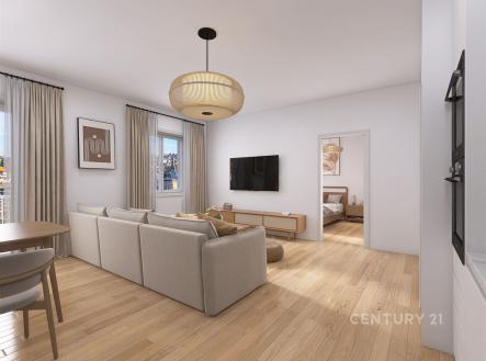 . | Pronájem bytu, 2+kk, 57 m²