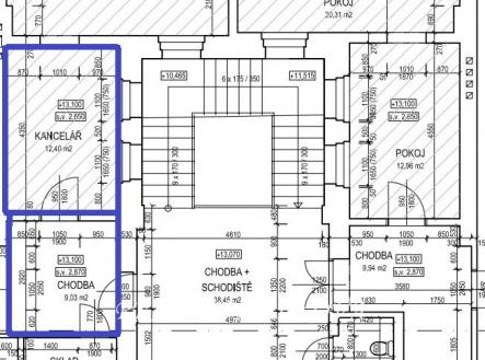 Velké náměstí2 | Pronájem - kanceláře, 21 m²