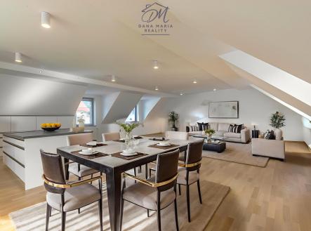 VIZUALIZACE | Prodej bytu, 5+kk, 207 m²