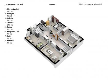 Duchcovská 121_přízemí 3D | Prodej - dům/vila, 305 m²