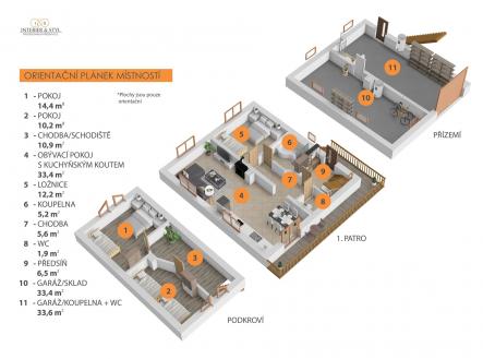 . | Prodej - chata/rekreační objekt, 182 m²