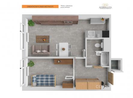 . | Prodej bytu, 2+kk, 40 m²