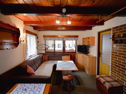 Obývací pokoj 2 | Prodej - chata/rekreační objekt, 52 m²