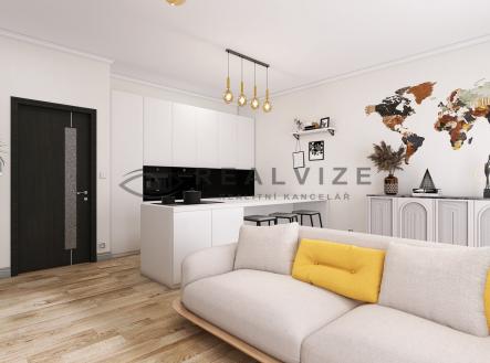 Vizualizace BD Puklicovka, České Budějovice 9 | Prodej bytu, 2+kk, 55 m²