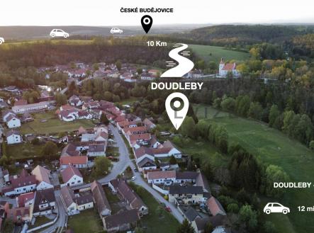 Pohled na Doudleby | Prodej - pozemek pro bydlení, 1 214 m²