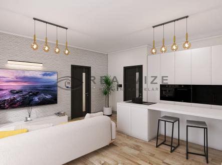 Vizualizace BD Puklicovka, České Budějovice 8 | Prodej bytu, 1+kk, 40 m²