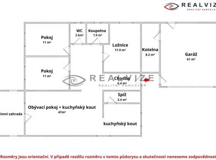 Půdorys Hluboká u Borovan | Prodej - dům/vila, 237 m²