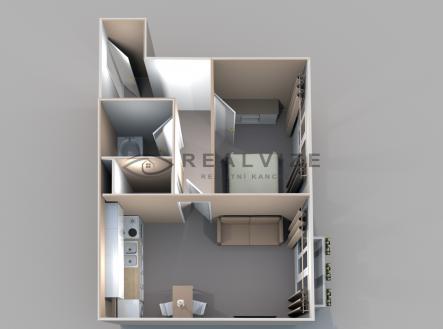 5 | Prodej bytu, 2+kk, 44 m²
