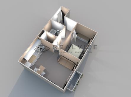 6 | Prodej bytu, 2+kk, 44 m²