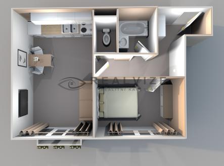 8 | Prodej bytu, 2+kk, 44 m²