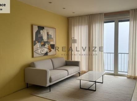 2 (1) Obývák Vizualizace  | Prodej bytu, 3+1, 73 m²