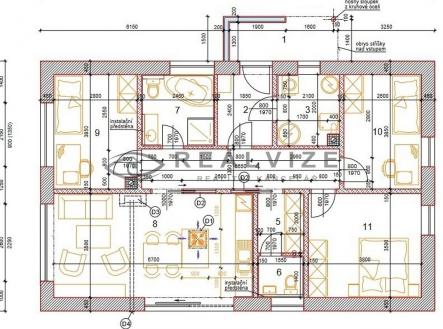Půdorys Chlum | Prodej - dům/vila, 117 m²