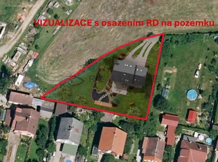 RD_dubicne_studie s vyznačením pozemku | Prodej - pozemek pro bydlení, 1 203 m²