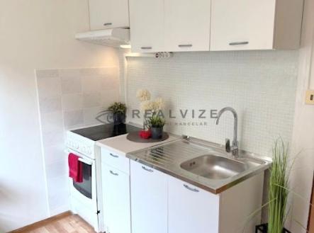 Kuchyň 1 | Pronájem bytu, 1+1, 31 m²