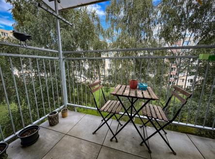 Balkon pronájem Komenského | Pronájem bytu, 2+1, 68 m²