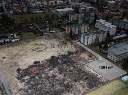 Pohled na pozemek Suché Vrbné | Prodej - pozemek pro komerční výstavbu, 1 261 m²