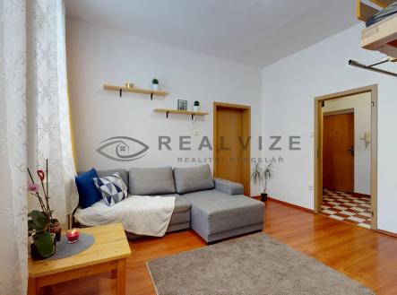 obývací pokoj byt Otakarova | Pronájem bytu, 1+1, 35 m²