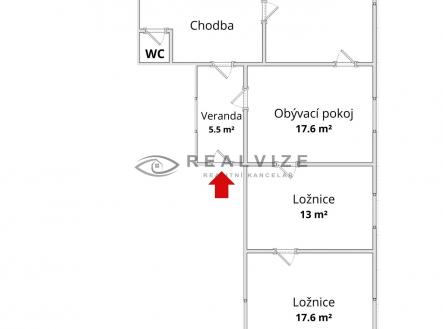 Půdorys | Prodej - dům/vila, 125 m²