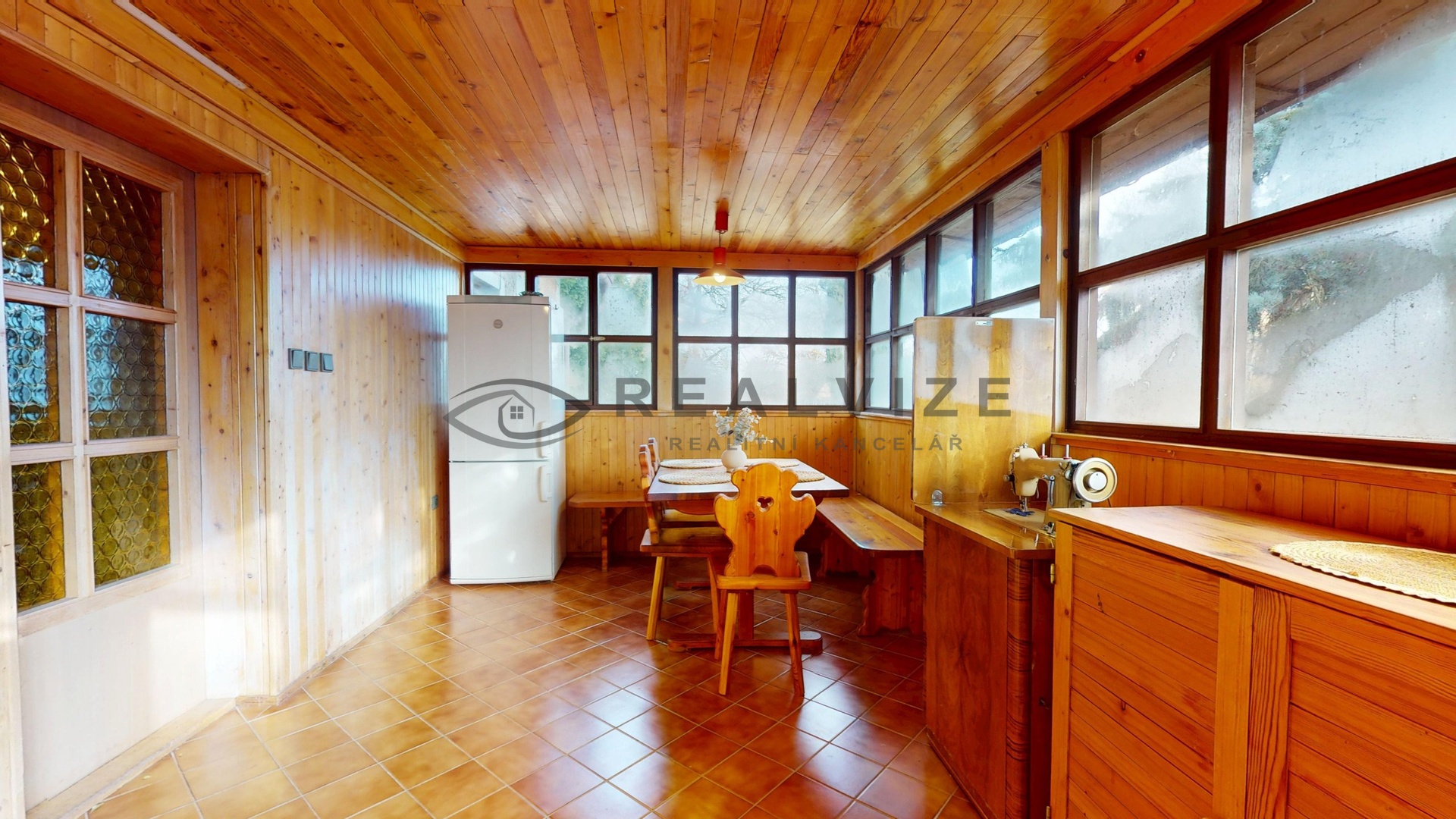 Chalupa Příbram veranda