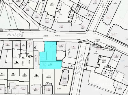 Snímek poz. mapy | Prodej - pozemek pro bydlení, 823 m²